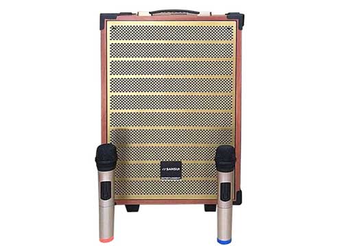 Loa kéo Sansui SG2-18, loa di động hát karaoke, công nghệ Nhật