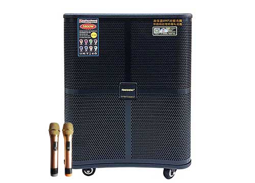 Loa kéo Temeisheng QX15-16, loa gỗ 4 tấc, công suất tối đa 500W