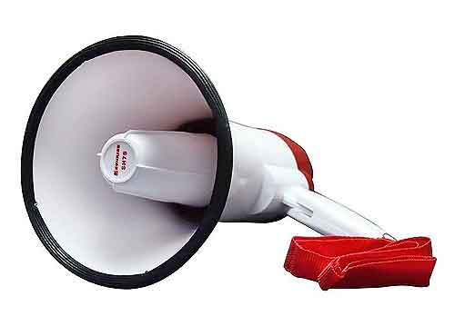 Loa phóng thanh Sunrise SH7S-MP3, công suất 25W