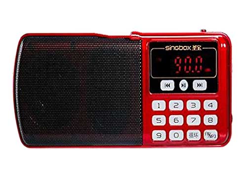 Loa thẻ nhớ, usb SINGBOX SL988 pin rời