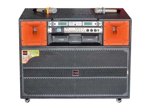 Loa tủ điện Lovina KD98 plus, dàn karaoke công suất cực lớn