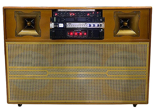 Loa tủ điện UBL 9900 plus, sub 5 tấc công suất cực mạnh