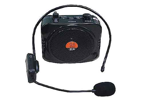 Máy trợ giảng SHUAE E366, sử dụng mic cài đầu không dây