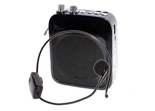Máy trợ giảng Sunrise LY-045/ 045S, kèm mic cài đầu ko dây