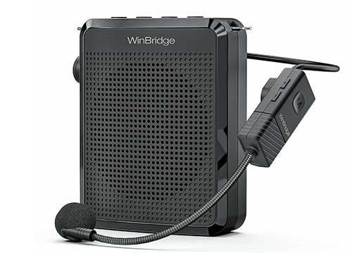 Máy trợ giảng WinBridge WB008U, micro đeo đầu