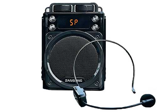 Máy trợ giảng Zansong M12, kèm micro ko dây