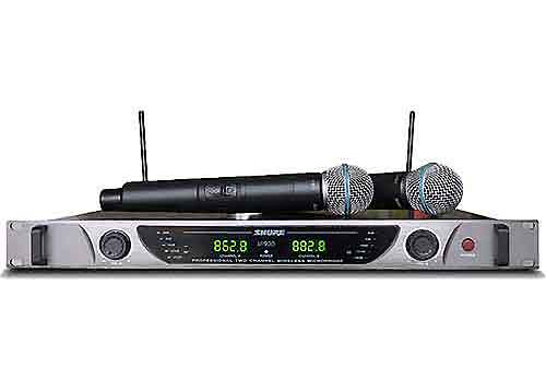 Mic khong day shure SR-U930, phạm vi bắt sóng đến 100 mét