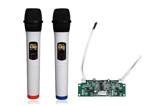 Mic không dây và board wireless dành cho loa kéo di động