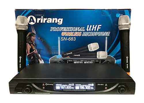 Micro không dây AIRANG SN-683, khoảng cách hiệu quả 40m