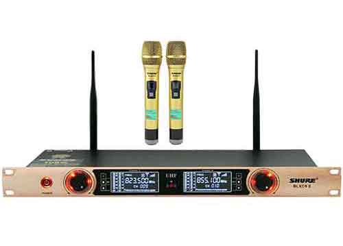 Micro không dây đa năng Shure BLXC9 II, mic karaoke TPHCM