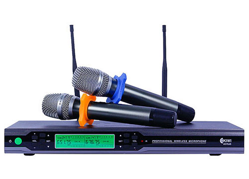 Micro không dây KIWI A5 Plus, khả năng hút âm rất tốt Micro không dây KIWI A5 Plus, khả năng hút âm rất tốt