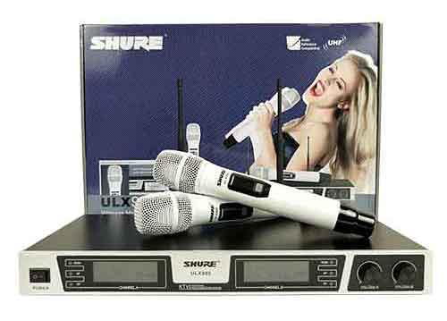 Micro không dây SHURE ULX980, khoảng cách bắt sóng đến 80m