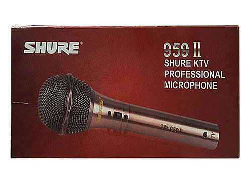 Microphone có dây Shure 959II ( 2019), hàng cao cấp cực nhạy
