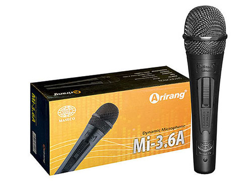 Microphone karaoke có dây Arirang Mi-3.6A