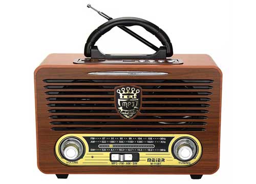 RADIO 3 BAND MEIER M-115BT, công suất 10W