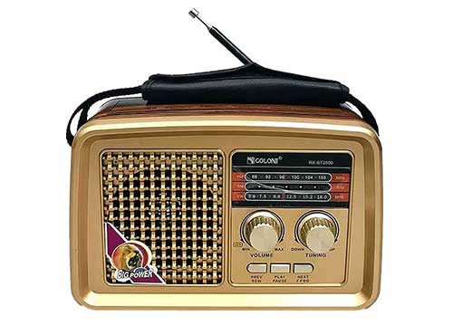 Radio điện tử GOLON RX-BT3500, phong cách cổ điển