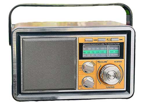 Radio GOLON RX-BT065, 3 băng tần