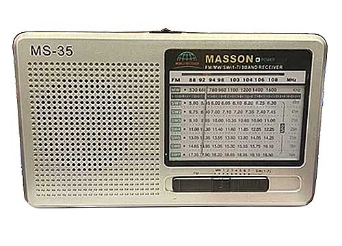 Radio mini MASON MS-35, 9 băng tần