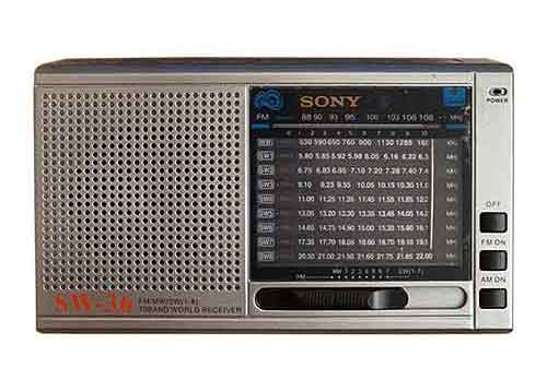 Radio SONY SW-36 - đài FM 10 band ( FM/ WM/ SW1 - SW8 )