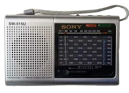 Radio SONY SW-515U, 9 băng tần
