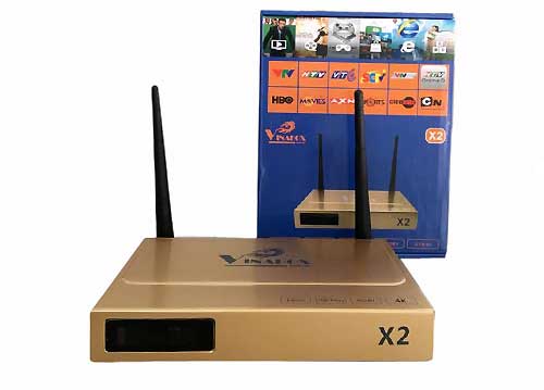 Tivi Box Vinabox X2 - Biến Tivi Thường Thành Tivi Thông Minh