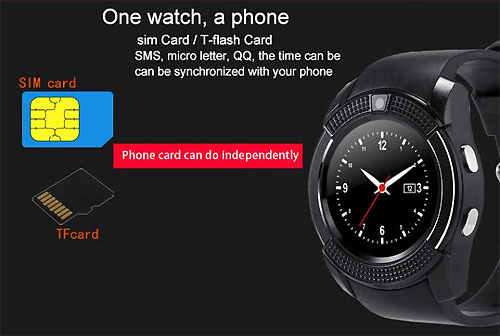 Đồng hồ thông minh smartwatch V8