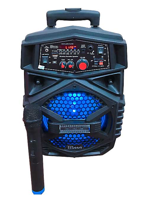 Loa bluetooth - karaoke DM-EN8A kèm microphone