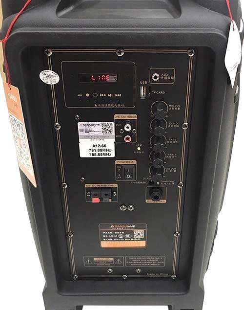 Loa kéo di động Sansui A12-66 Loa kéo di động Sansui A12-66