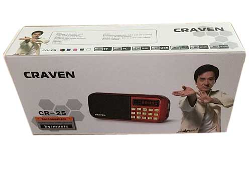 Loa Thẻ Nhớ , USB Craven CR-25 