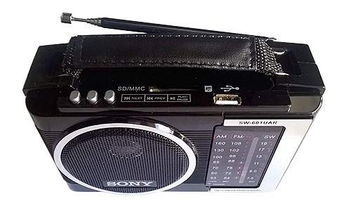 Radio chuyên dụng Sony SW-601UAR 4 band