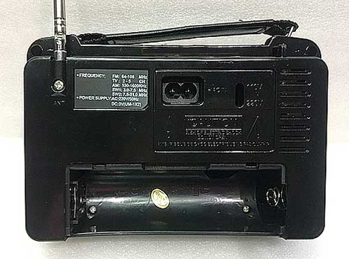Radio Chuyên Dụng SONY SW-607AC, vỏ nhựa, âm thanh nghe lớn