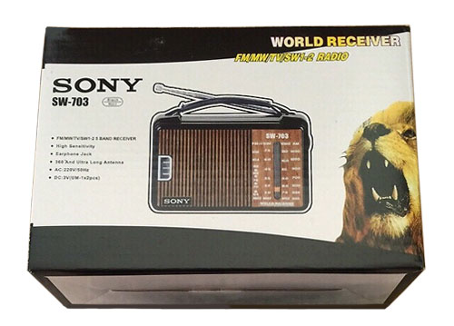 Radio chuyên dụng Sony SW 703